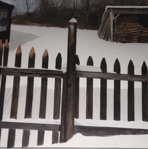 Half The Season by Sherman Groenke Watercolor Painting 36x28 #eshopchicago